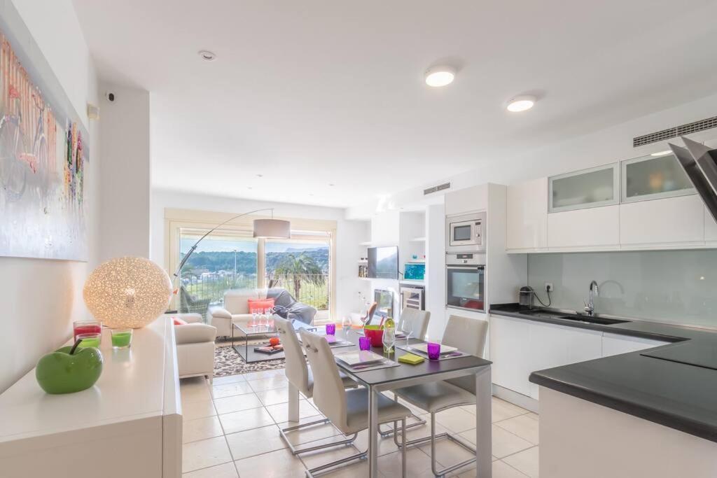 Duplex Moraira Lejlighed Eksteriør billede
